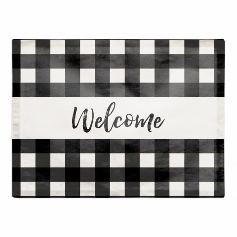 Welcome 18x14 Cotton Twill Placemat