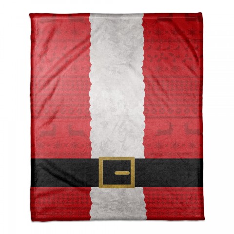 Santa Suit 30x40 Coral Fleece Blanket