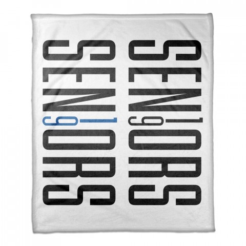 Seniors 19 50x60 Coral Fleece Blanket