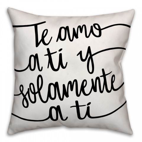Te Amo A Ti Y Solamente A Ti