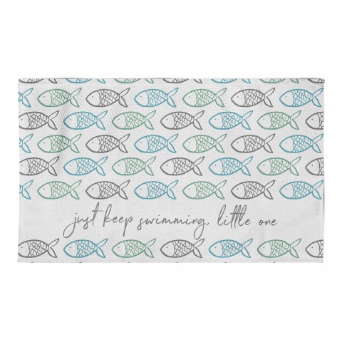 Just Keep Swimming Area Rug
