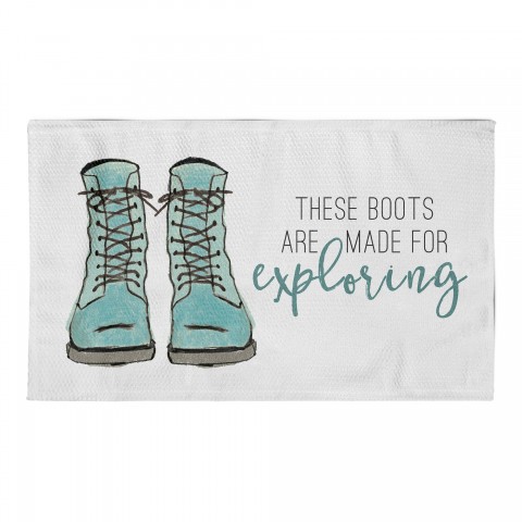 These Boots Are Made For Exploring Area Rug