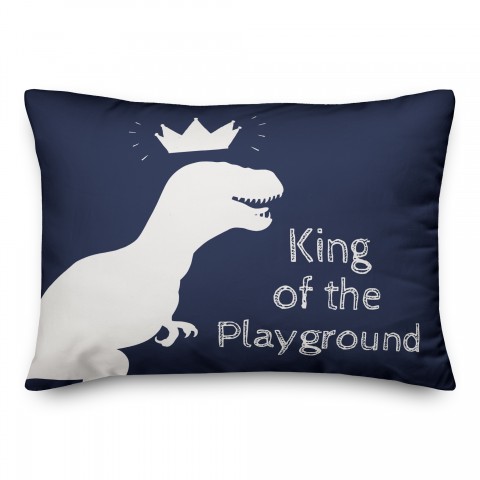 King Of The Playground 14x20 Spun Poly Pillow