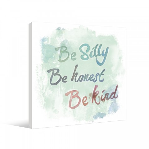 Let's Be Silly Canvas Wall Art