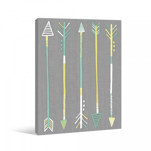 Tribal Arrows Canvas Wall Art