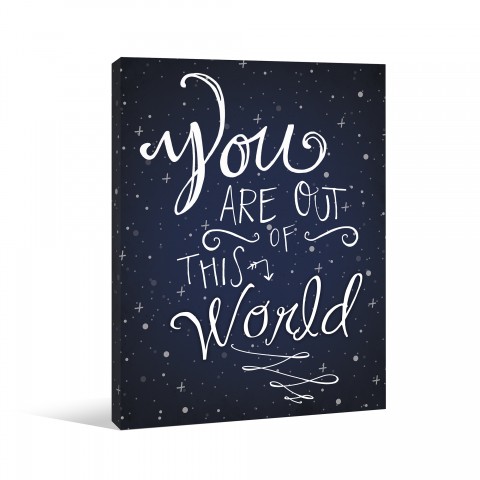 Written in the Stars Canvas Wall Art 