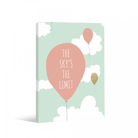 Sky's The Limit Canvas Wall Art 