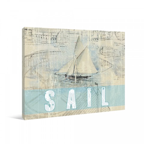Gone Sailing Canvas Wall Art