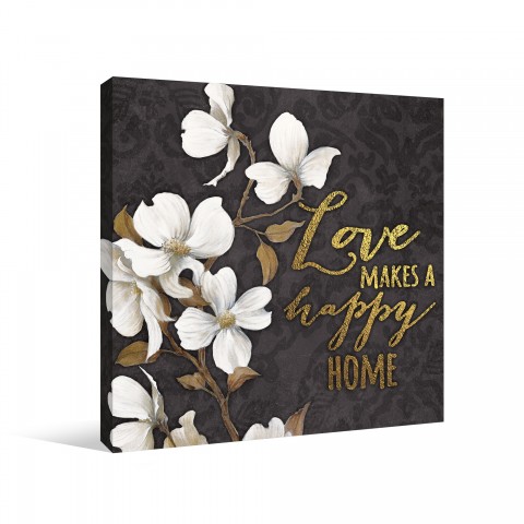 Loving Home Canvas Wall Art