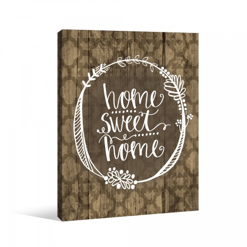 Home Sweet Home Canvas Wall Art