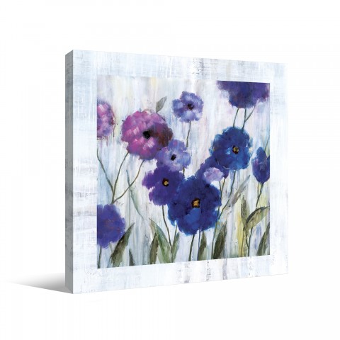 Garden Fresh Flowers Canvas Wall Art