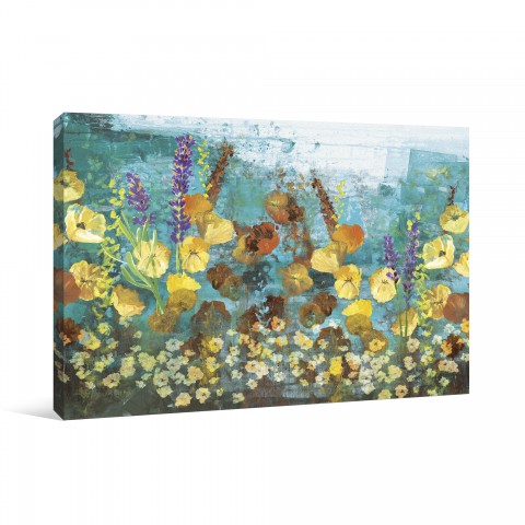 Colorful Garden Canvas Wall Art