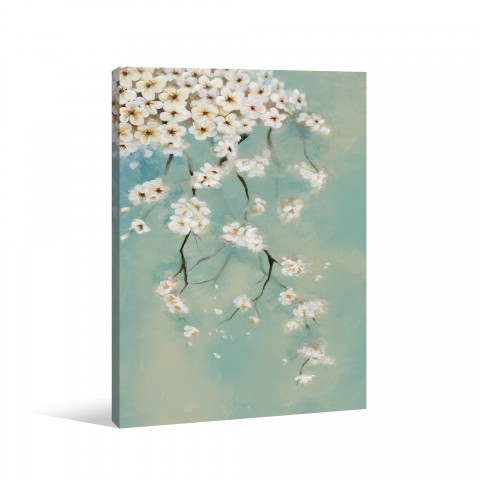 Dripping Blooms Canvas Wall Art