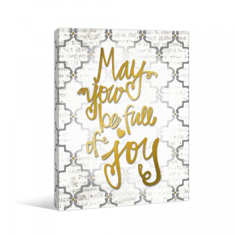 Full Of Joy Canvas Wall Art 