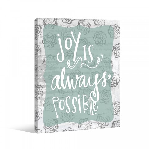 Possibly Joyful Canvas Wall Art 