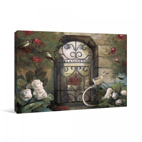 Garden Gate Canvas Wall Art 