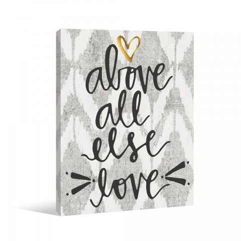 Above Love Canvas Wall Art