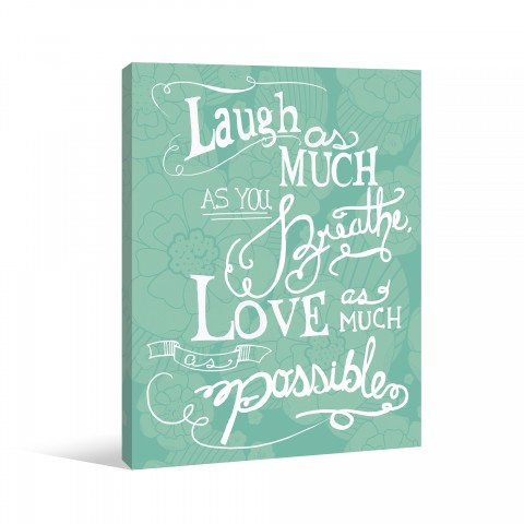 Love Much Canvas Wall Art 