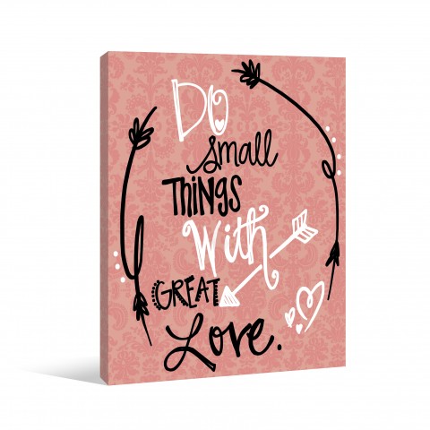 Great Love Arrow Canvas Wall Art