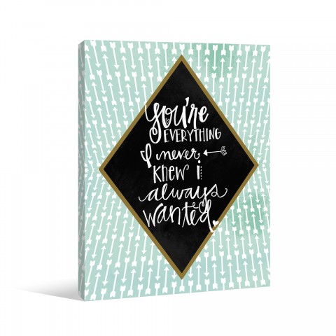 You're Everything Diamond Canvas Wall Art 