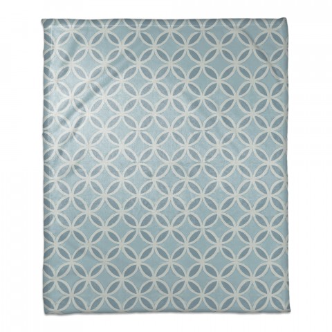Painted Pattern Coral Fleece Blanket – 50x60