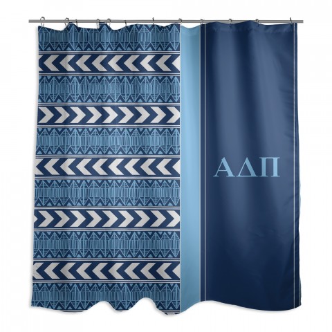 Alpha Delta Pi 71x74 Shower Curtain