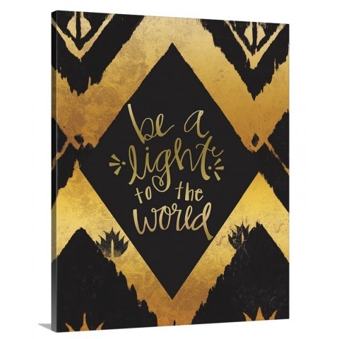 Golden Light Gallery Wrapped Canvas