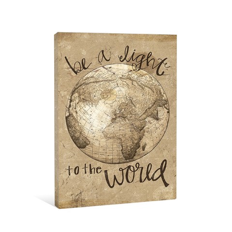 Be A Light To The World 32x48 Canvas Wall Art