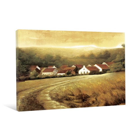 Golden Fields Canvas Wall Art