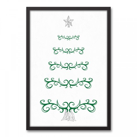 Tree Doodle Wall Art