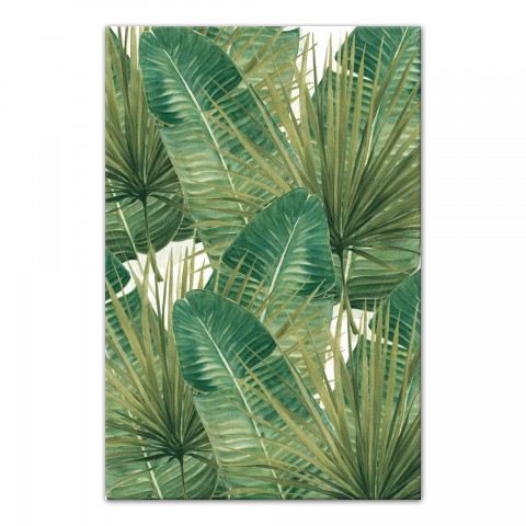 Tropical View 24x36 Canvas Wall Art