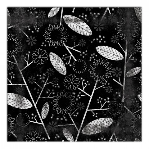 Bloomsbury Blooms 2 30x30 Canvas Wall Art