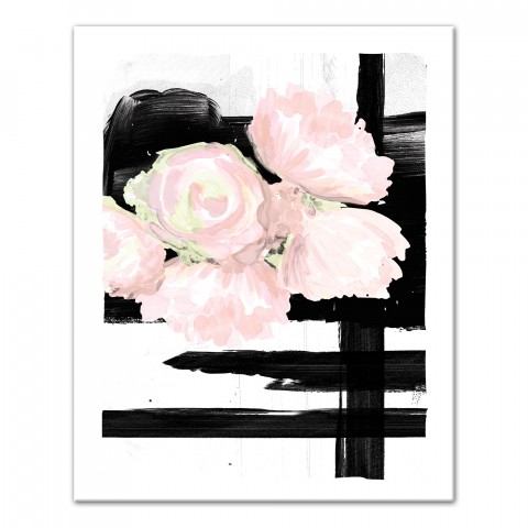 Blush Blooms 16x20 Canvas Wall Art