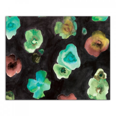 Emerald Intersection 20x16 Canvas Wall Art