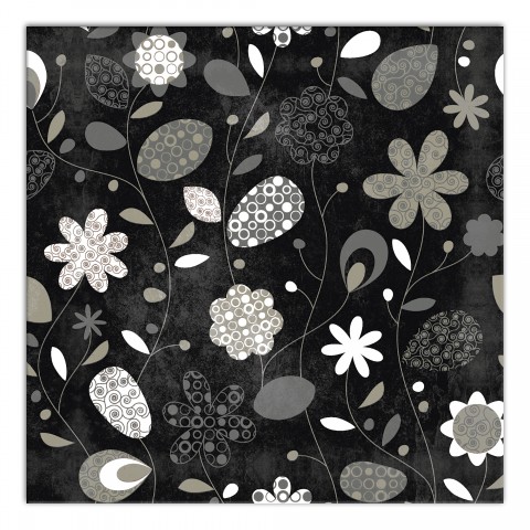 Bloomsbury Blooms 20x20 Canvas Wall Art