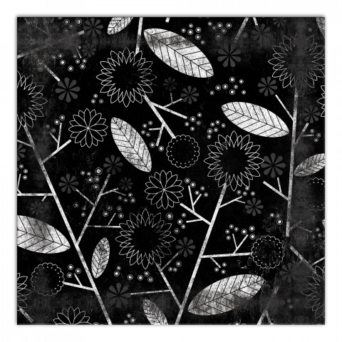 Bloomsbury Blooms 1 20x20 Canvas Wall Art