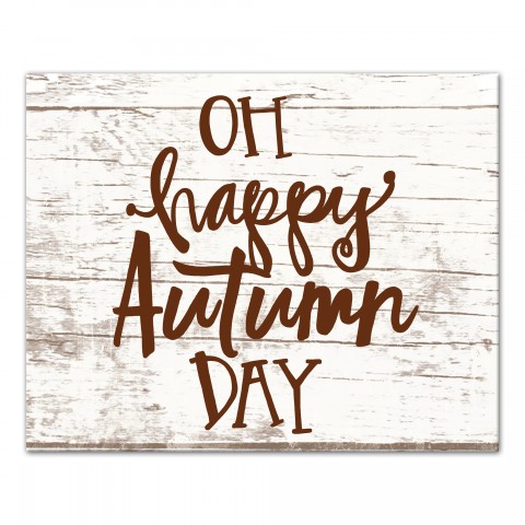 Autumn Day 20x16 Canvas Wall Art