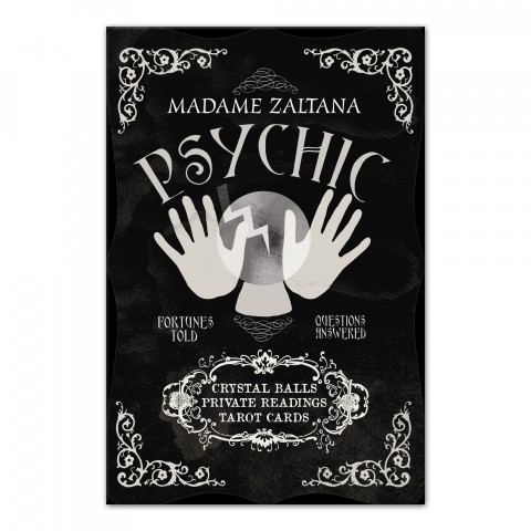 Psychic Readings 24x36 Canvas Wall Art