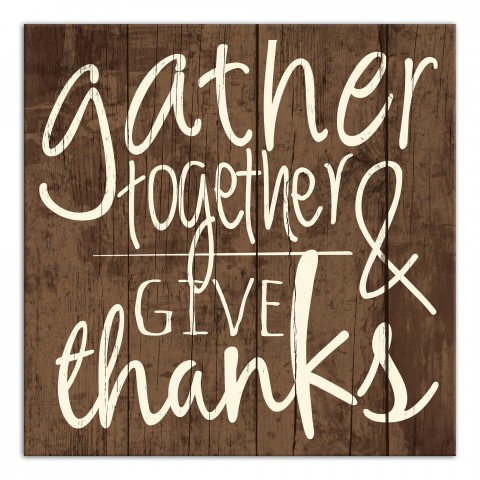 Gather Together 16x16 Canvas Wall Art