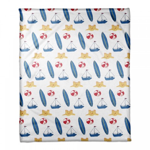 Beach Boy 30x40 Throw Blanket