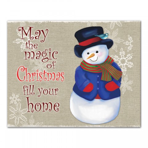 The Magic of Christmas 20x16 Canvas Wall Art