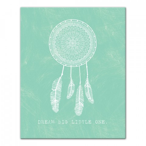 Big Dream Catcher 16x20 Canvas Wall Art