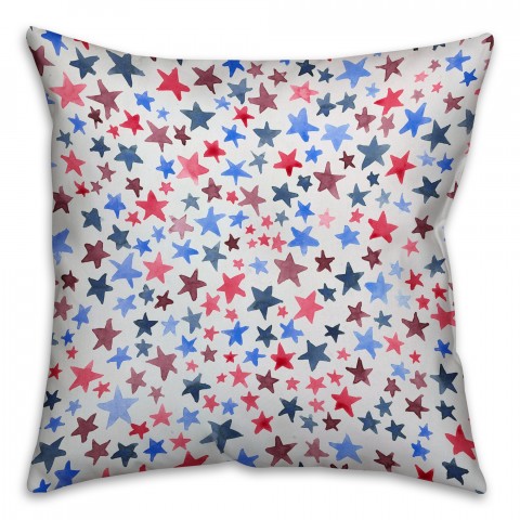 Star Spangled 16x16 Throw Pillow