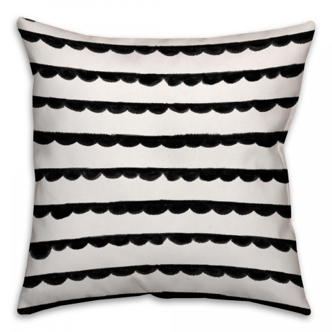 Half Moon 16x16 Throw Pillow