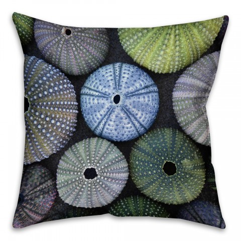 Sea Urchins 16x16 Throw Pillow
