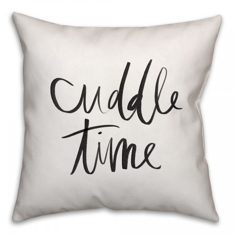 Cuddle Time 16x16 Throw Pillow