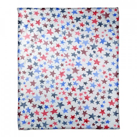 Star Spangled Throw Blanket