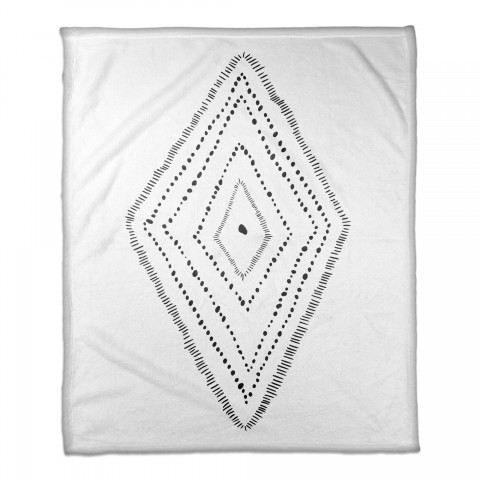 Tribal Diamond 30x40 Throw Blanket