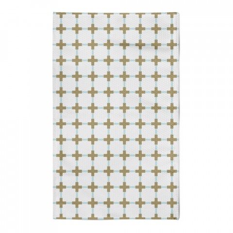 Golden Cross 3x5 Area Rug