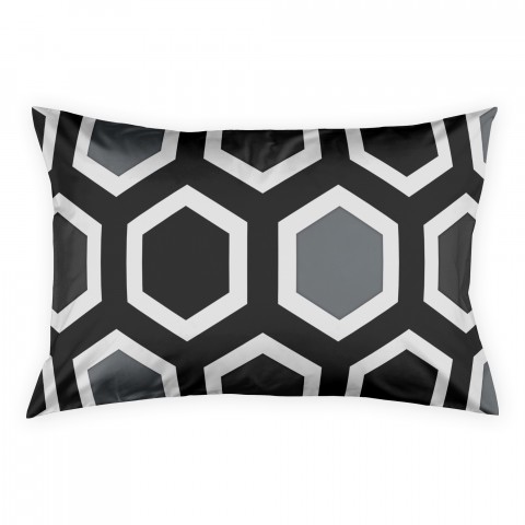 Black N White Geo Sham